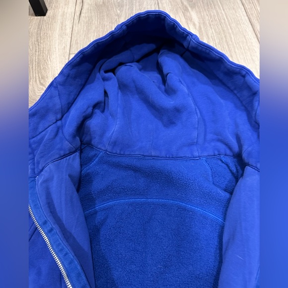 LULULEMON SCUBA HOODIE ZIP UP - blue - XS/S - Picture 2 of 5